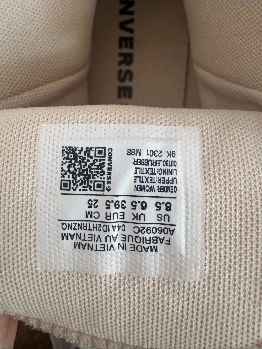 Converse High-Top Sneakers - Beige - Picture 4 of 6